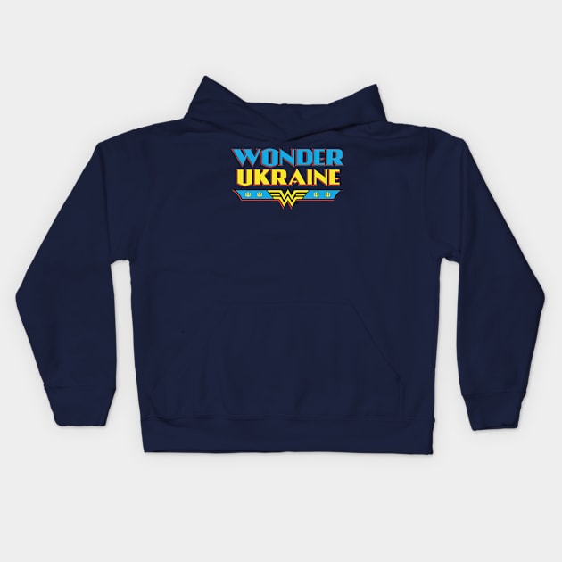 Wonder Ukraine Kids Hoodie by Yurko_shop